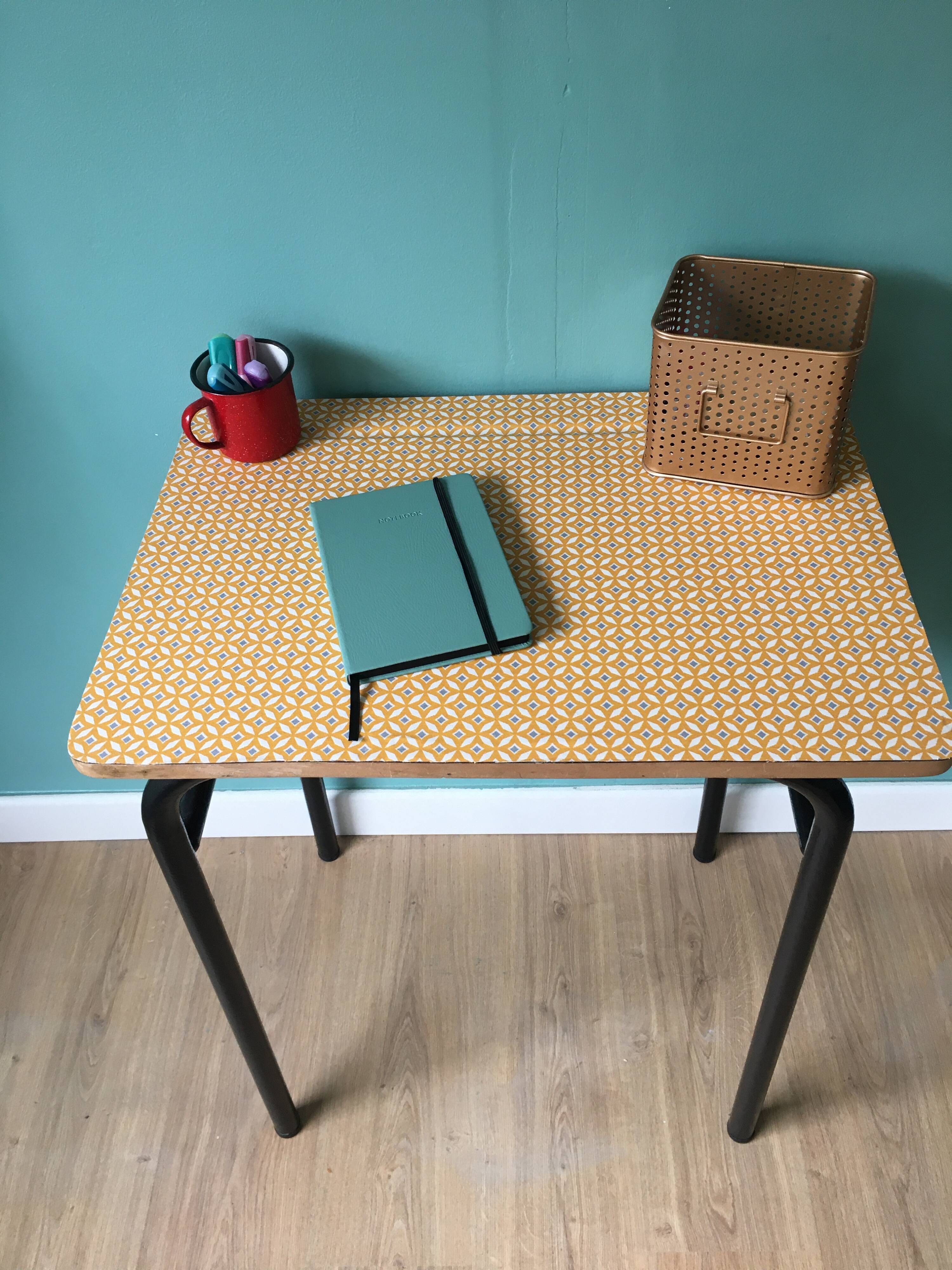 Vintage school desk