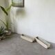 Paire de jardinière moderniste en éternité par Willy Guhl