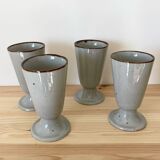Stoneware coffee cups