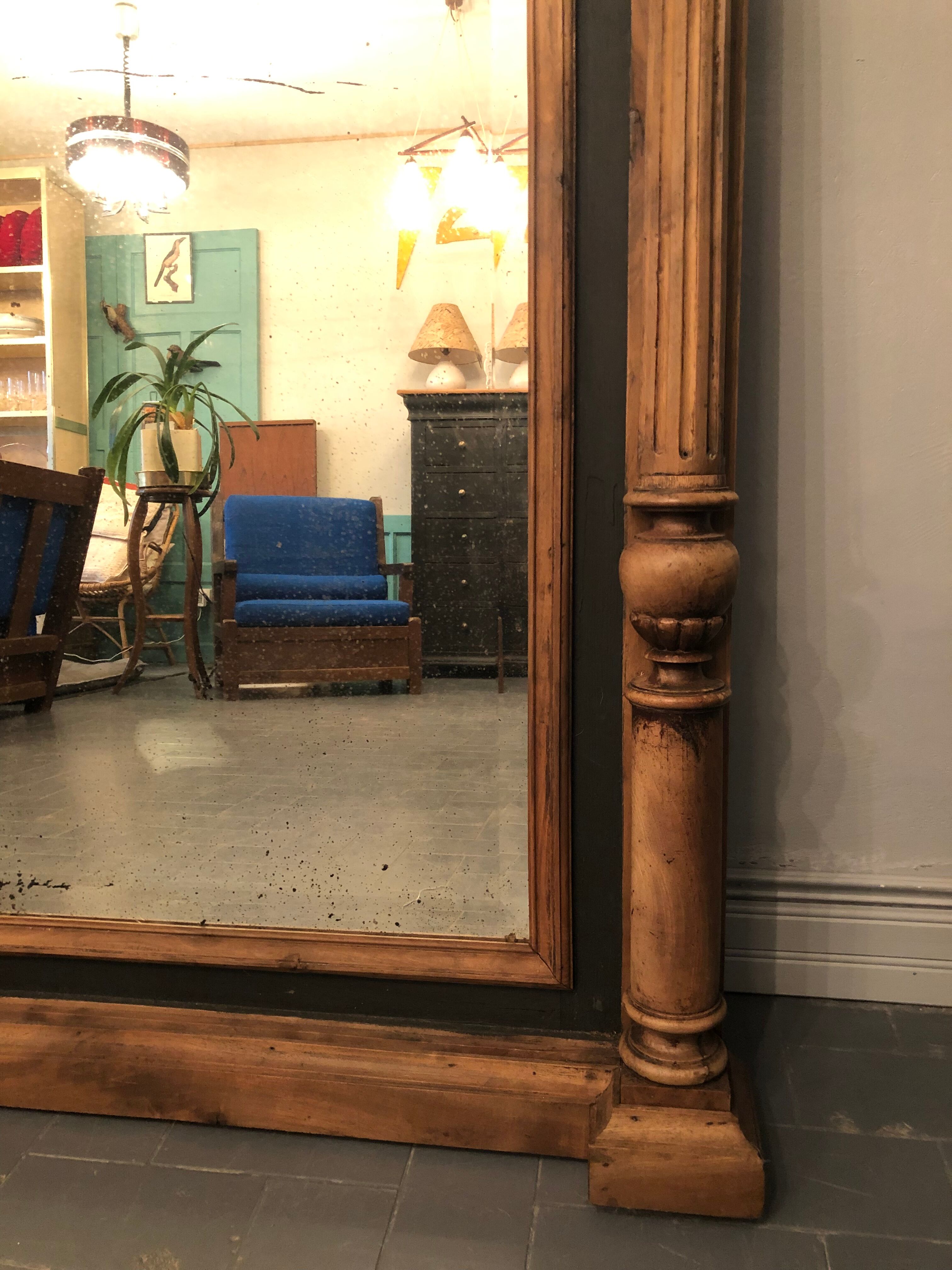 Mirror XIX th 108 x 160 cm