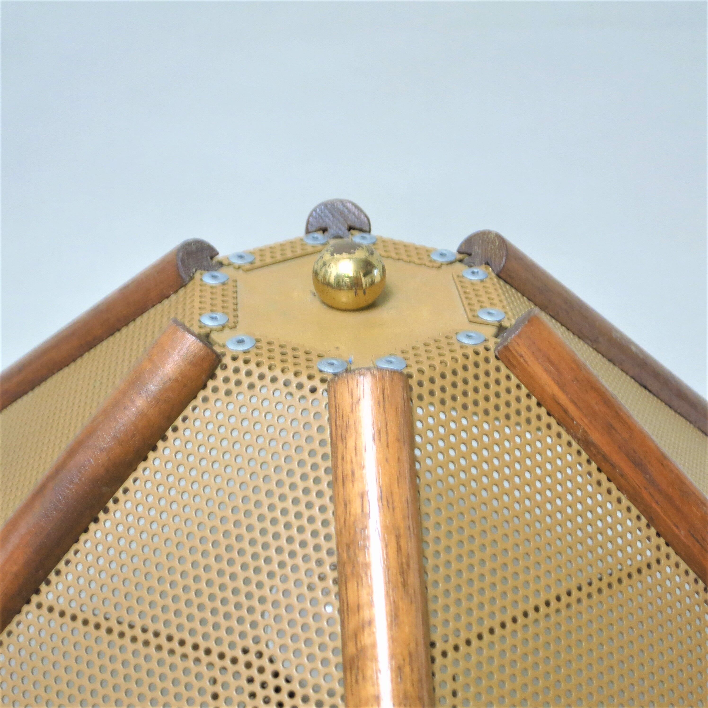 Italian brutalist lamp 70s