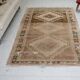 Oushak Brown Handmade Carpet