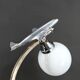 Art Deco / Streamline Moderne "Airplane" propeller lamp, circa 1930-1940