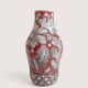 Large Fratelli Fanciullacci Sgraffito Ceramic Vase, Restored Kintsugi-Style