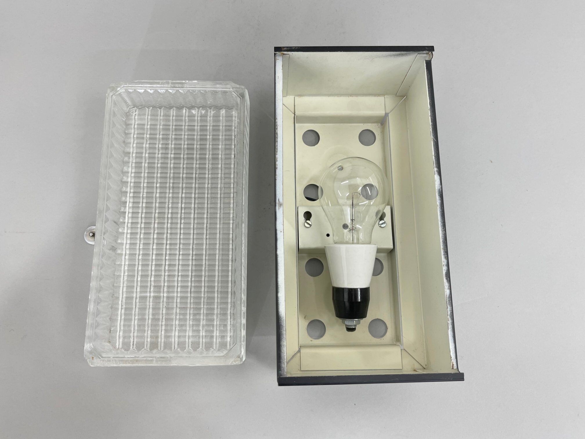 1970's Wall Lamp by Kamenický Šenov, Czechoslovakia