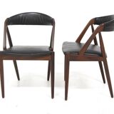 Set of 2 Kai Kristiansen "model 31" chairs, Denmark, 1960