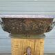 Antique cast iron flower planter jardiniere