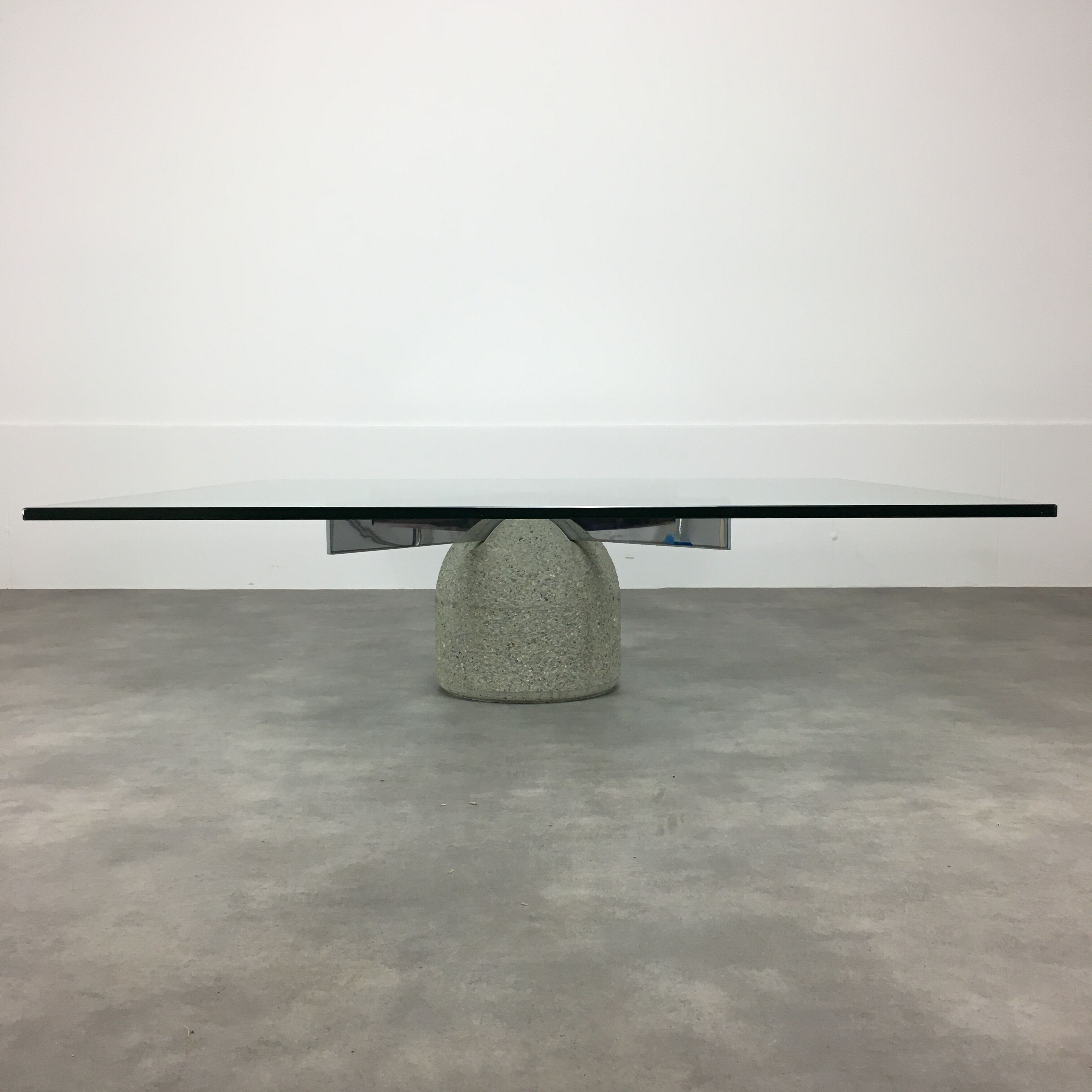 Paracarro coffee table by Giovanni Offredi for Saporiti, Italy 1970