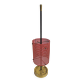 Umbrella stand from the 50s in perforated sheet metal