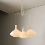 Lustre "Bulbo" de Johansson-Pape pour Stockmann Orno, Finlande, années 1950