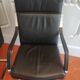 Knoll International leather armchair by R. Glatzel