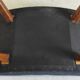 Ottoman modernist in solid wood - 1950s/60s