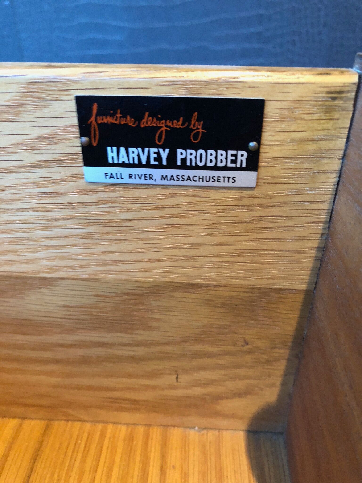 Commode en contreplaqué par Harvey Probber, 1960s