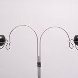 Lampadaire Globe Oculaire à Double Arc Gepo Vintage Space Age
