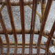4 fauteuils corbeille en rotin
