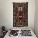 Kilim rug in red-brick tones  - 93 x 146