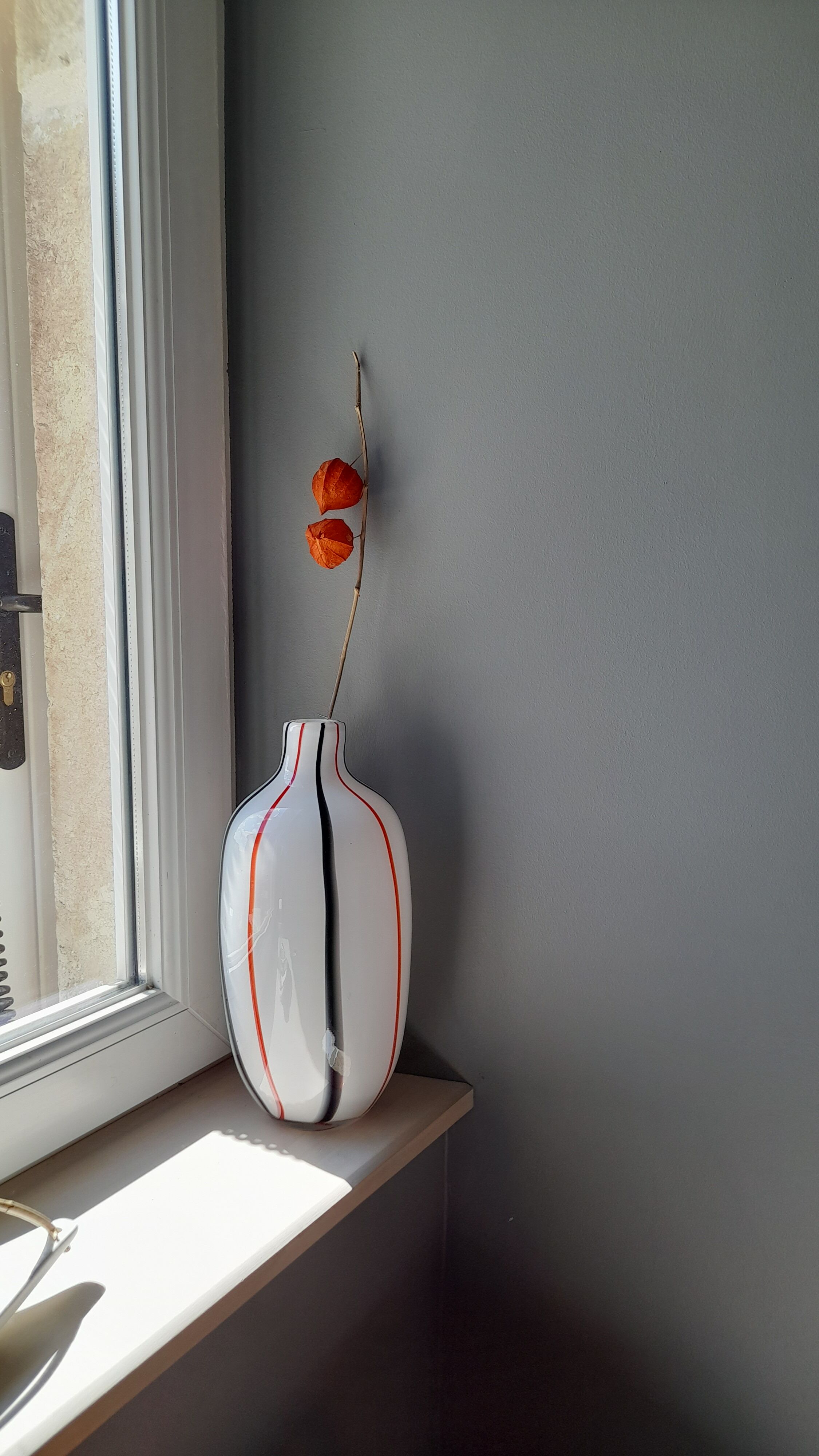Murano glass vase