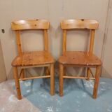 Chaises danoise en pin
