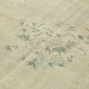 Hand-knotted wool turkish beige carpet 203 cm x 303 cm