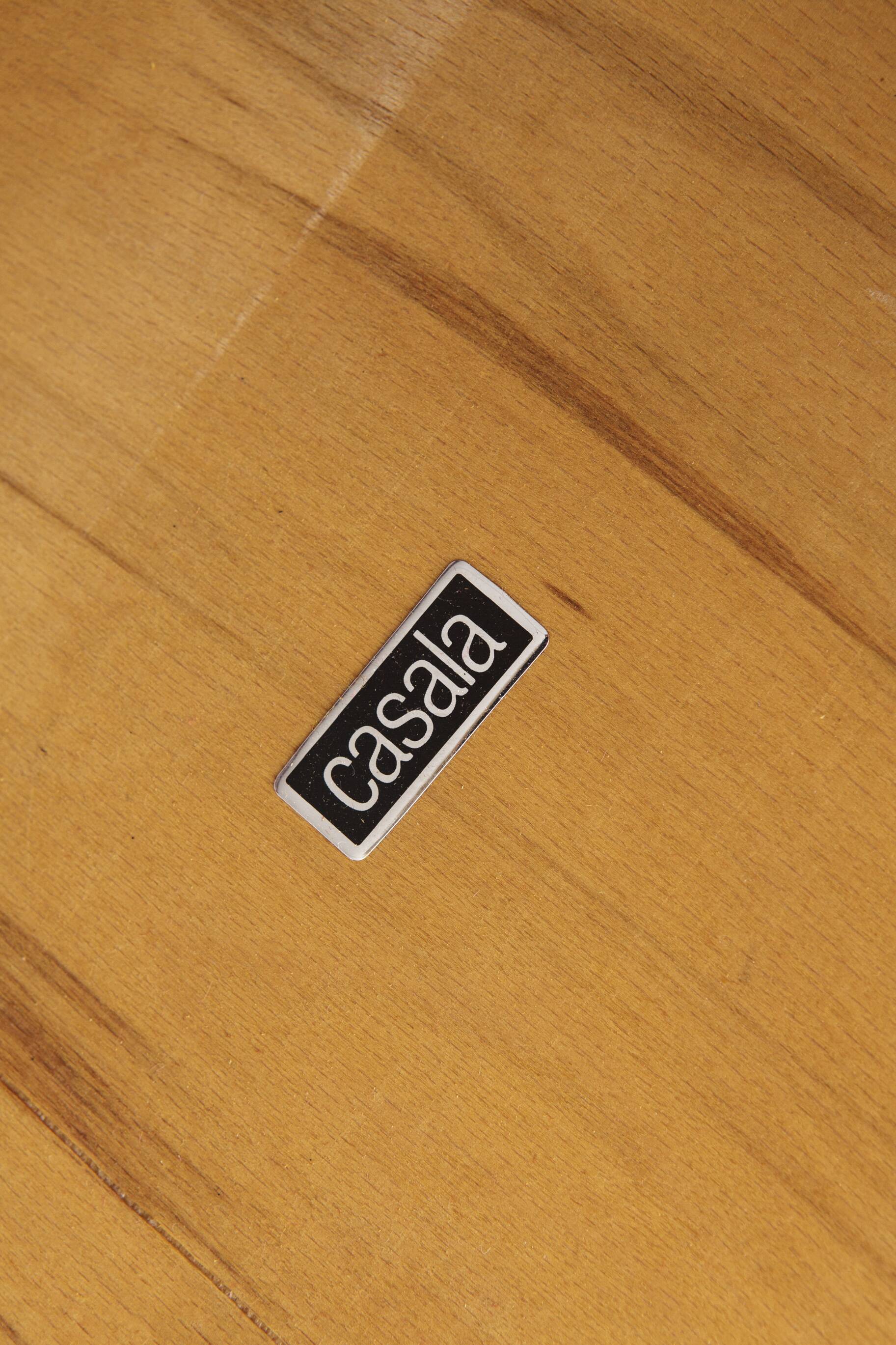 Pair of Vintage Casala Dining Chairs – Mid-Century German Design, Beechwood