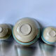 Lot of 3 scandinavian midcentury bowls in stoneware