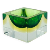 Cendrier ou vide-poche en verre de Murano Sommerso par Flavio Poli pour Seguso Vetri D'Arte, Italie, années 1970