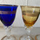Murano multicolor liquor glasses