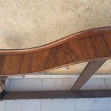 Louis Philippe bed sky in walnut