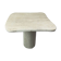 Travertine dining table