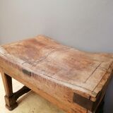 Old table logon of butcher trussant & cie, 1960