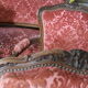 Louis XV style rocaille lounge, 4 armchairs and a bench seat