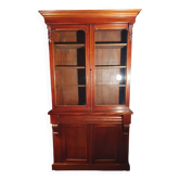 Petite bibliothèque anglaise fin XIX en acajou