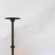 Brutalist iron candlestick, 1950s