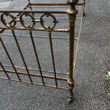 Beautiful vintage brass double bed