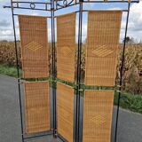 Vintage wrought iron screen
