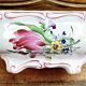 Luneville vegetable soup tureen, street lamp model
