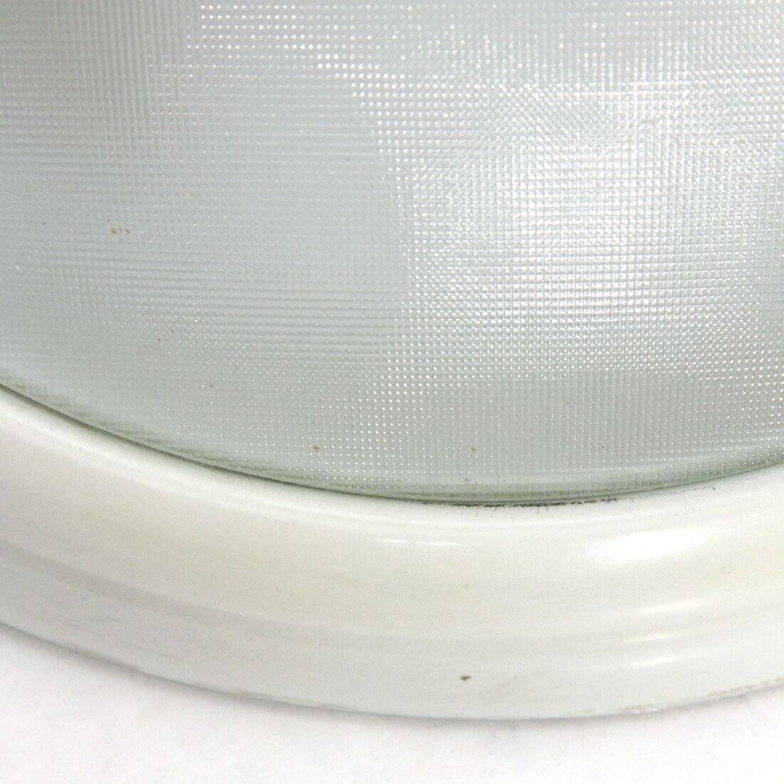 Moulded glass ceiling lamp, 1940s