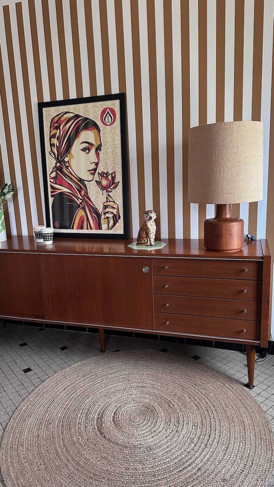 Grande enfilade vintage