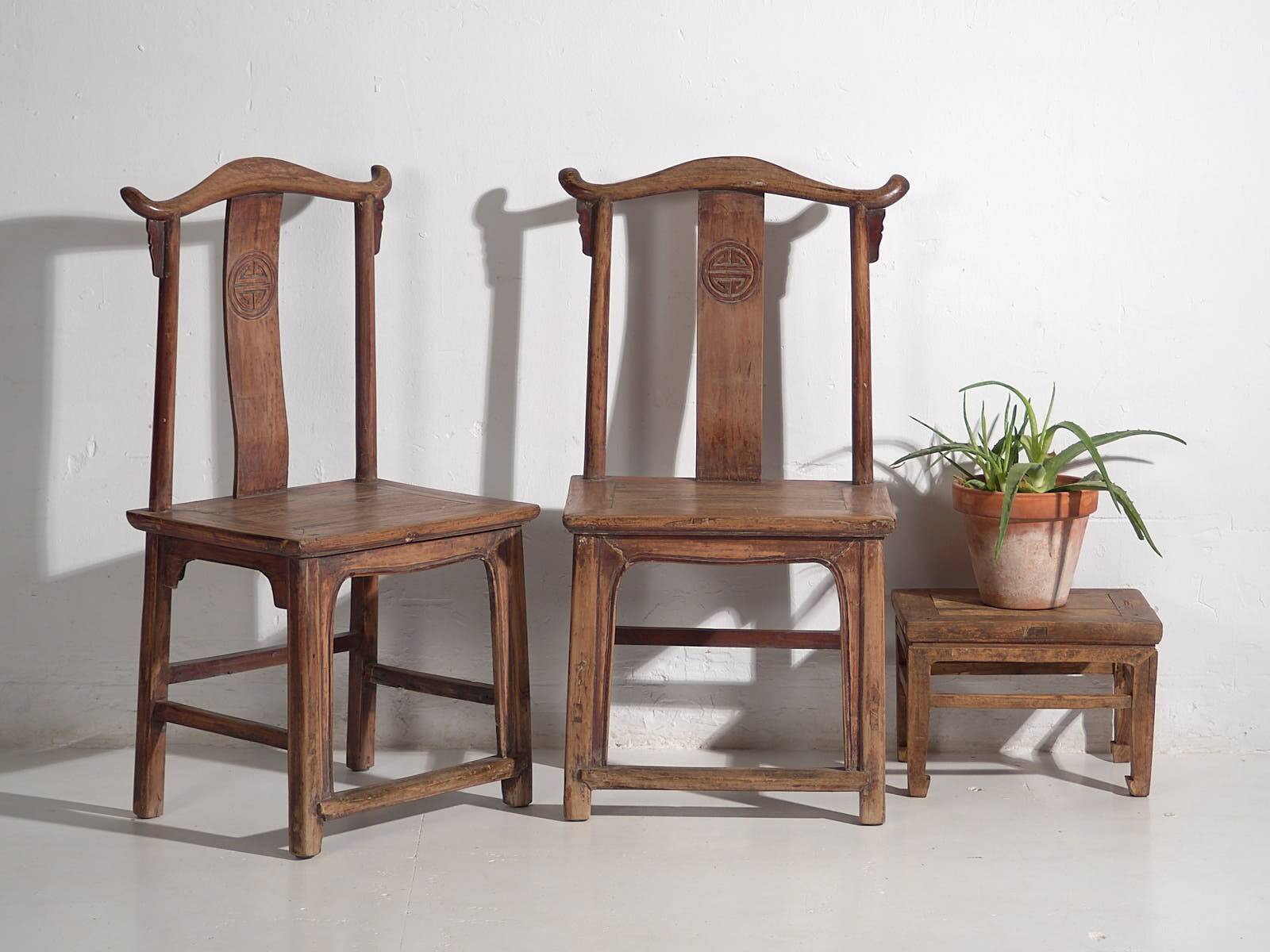 Antique Qing Dynasty Chairs (c.1900) #63
