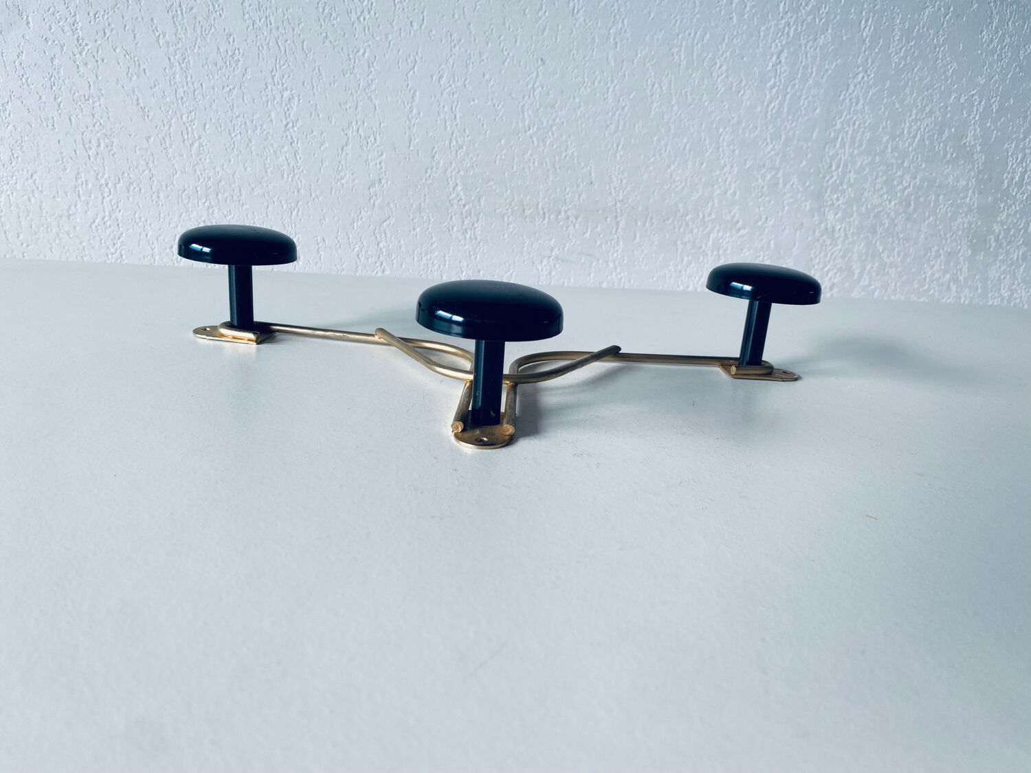 Vintage wall coat rack
