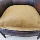 Art Deco studded leather club chair