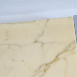 Marble and metal coffee table 70s