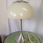 Vintage chrome mushroom design lamp LUM