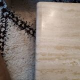 3 tables gigognes in travertine 70s
