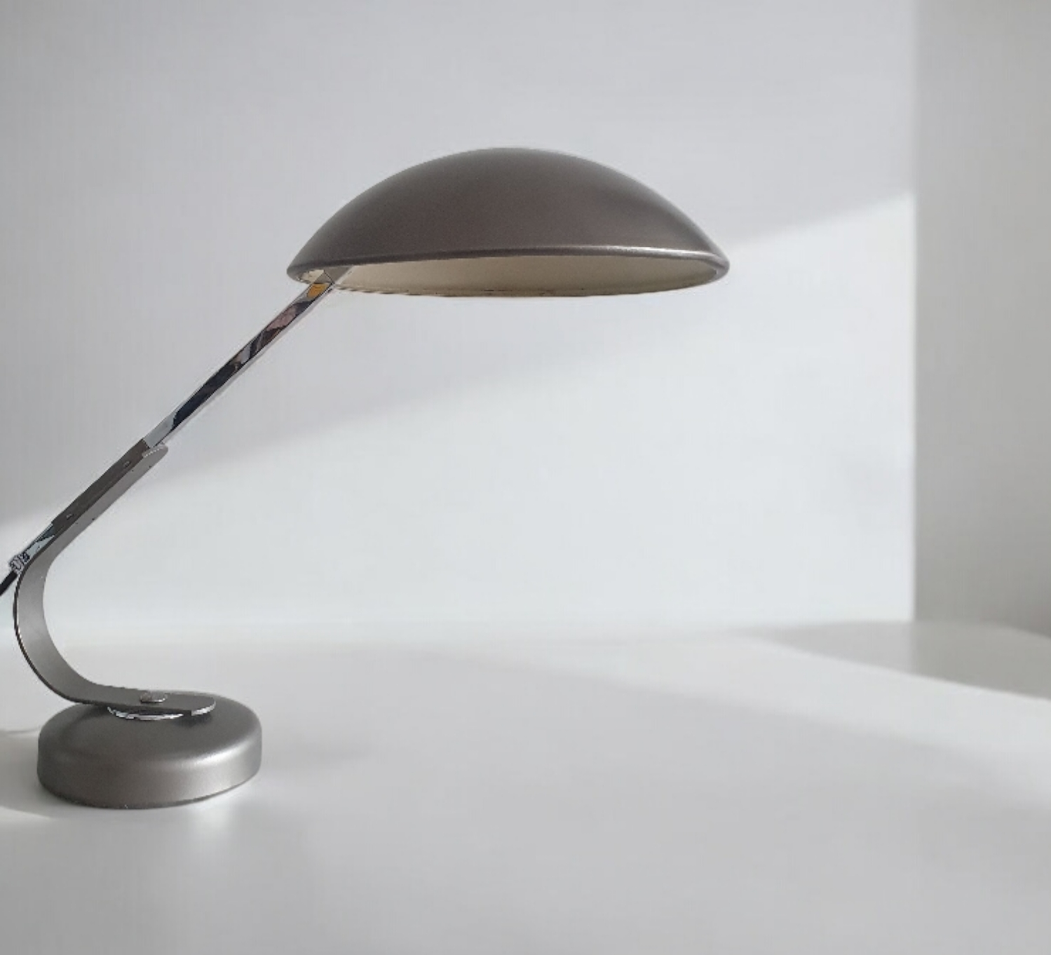 Lampe moderniste industriel - Design Ferdinand Solere 1950