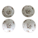 Porcelain dessert plates Sarreguemines