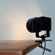 Lillebror clip lamp from the Danish space age by Bent Gantzel-Boysen for Louis Poulsen, 1970s.