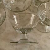 12 champagne glasses