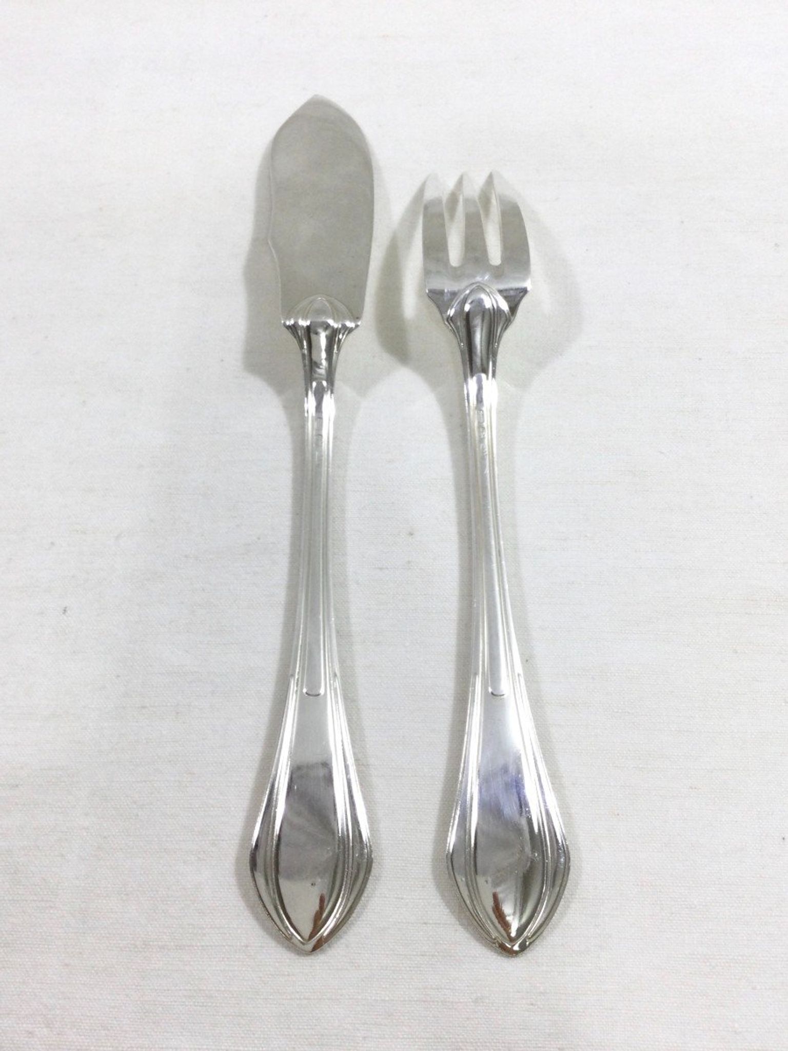 Sfam - 12 Art Deco Fish Cutlery