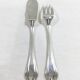 Sfam - 12 Art Deco Fish Cutlery